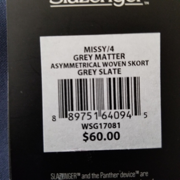 Slazenger Asymmetrical skirt Size 4 - Picture 5 of 12